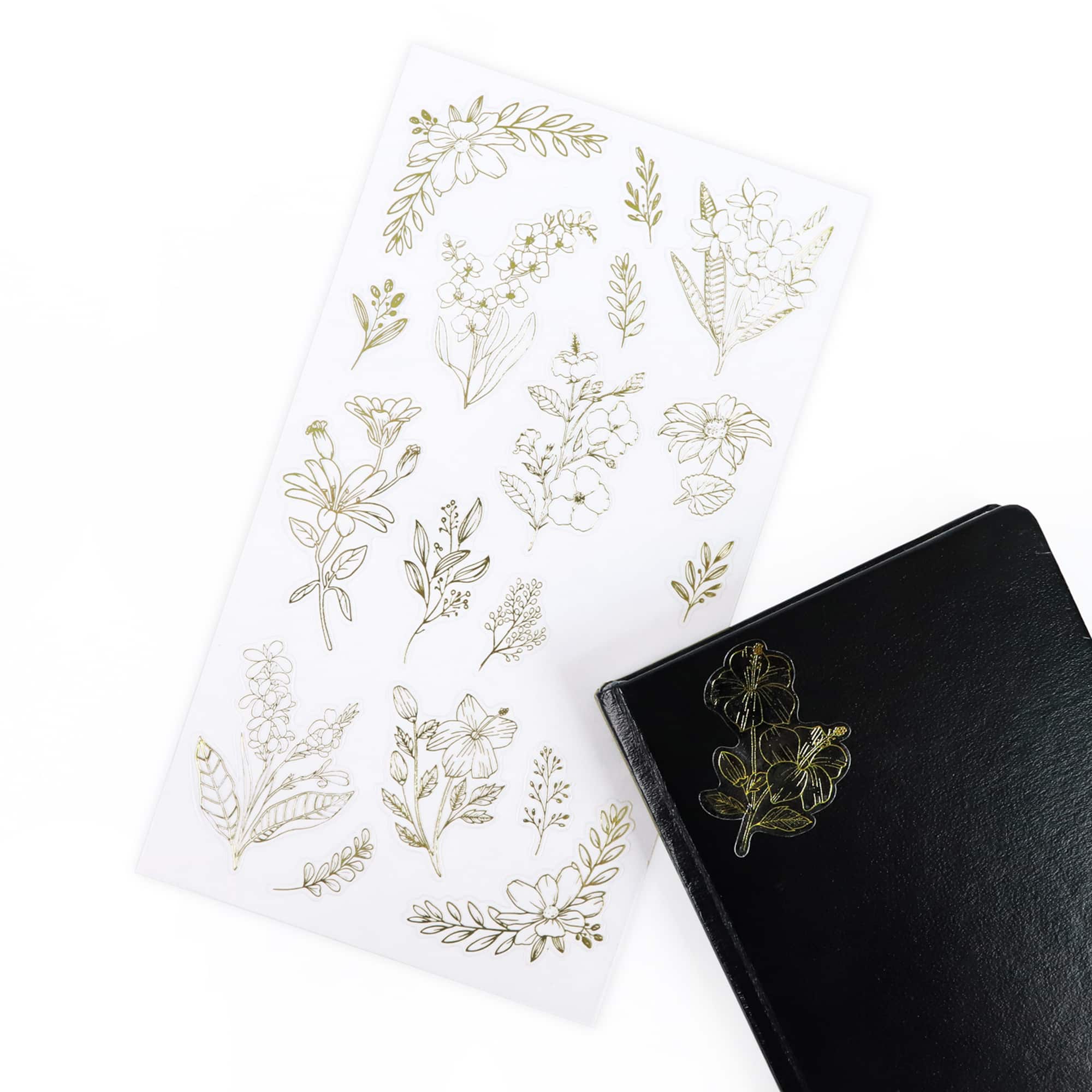Gold Flower Stickers by Recollections™